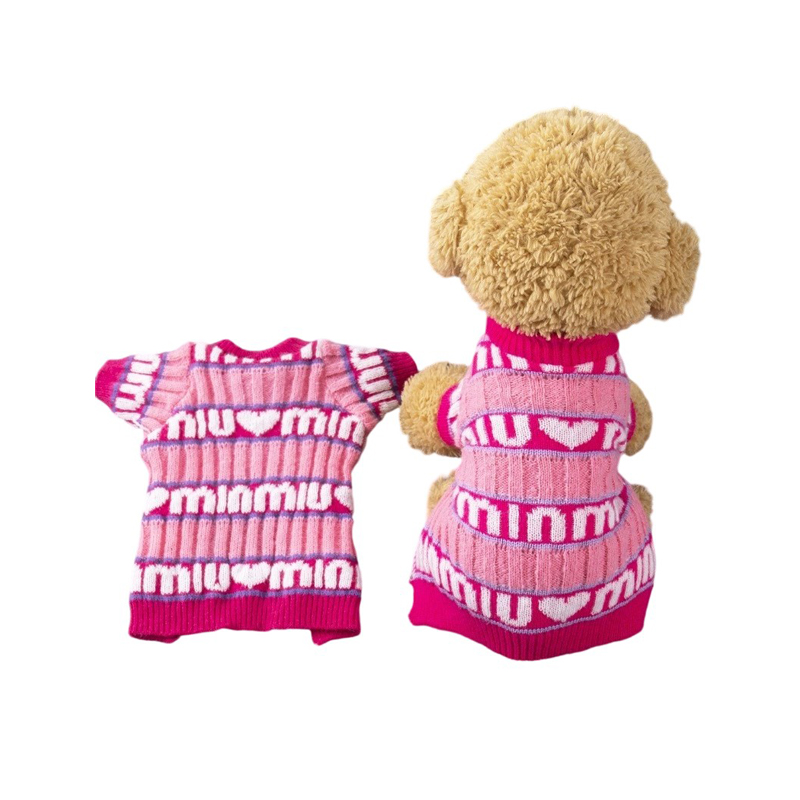 Sweater anjing peliharaan musim luruh musim sejuk