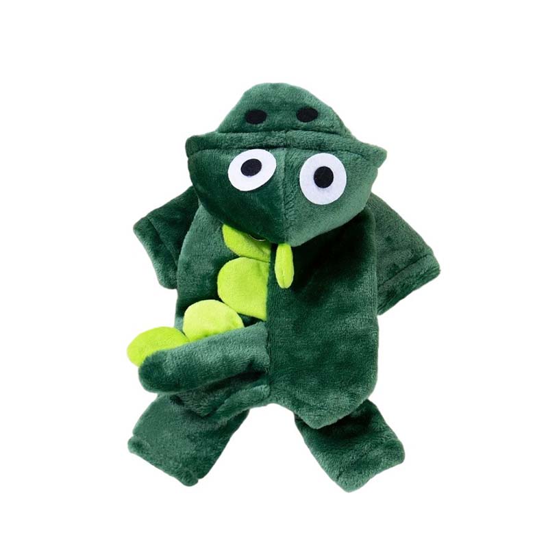 Kain anjing peliharaan haiwan kesayangan dinosaur hangat musim sejuk