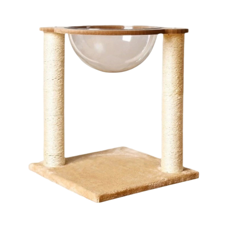 Platform pencakar kucing kayu